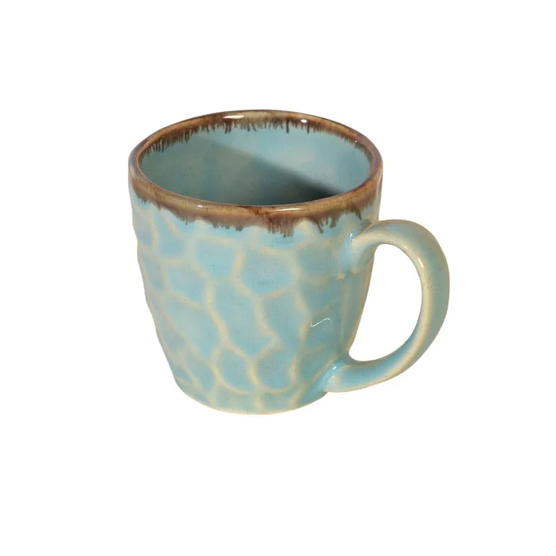 Indrashis Ceramic Cup (150 ML) - Set of Six