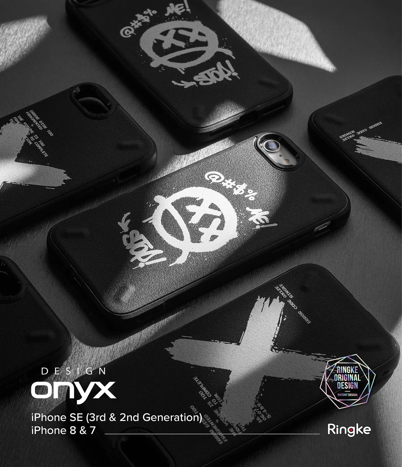 iPhone SE 2022 5G / SE 2020 / 8 / 7 Case | Onyx Design