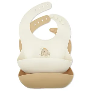 Konges Sløjd 2 Pack Silicone Bib - Everyday Uniform
