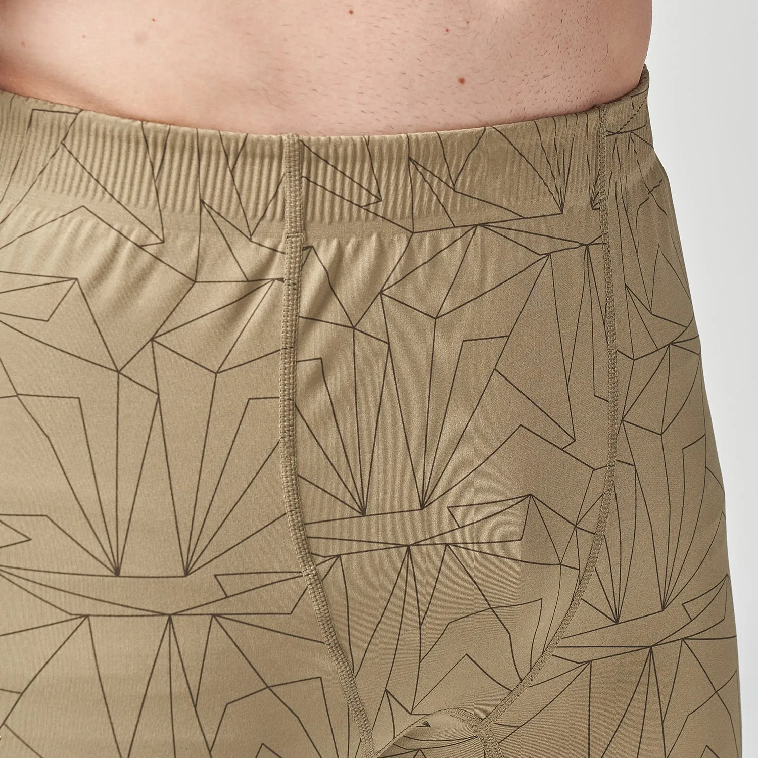LAB360° Printed Impact Tights - Covert Green Print