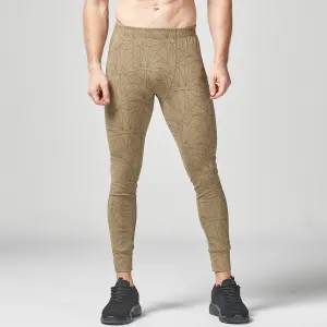 LAB360° Printed Impact Tights - Covert Green Print
