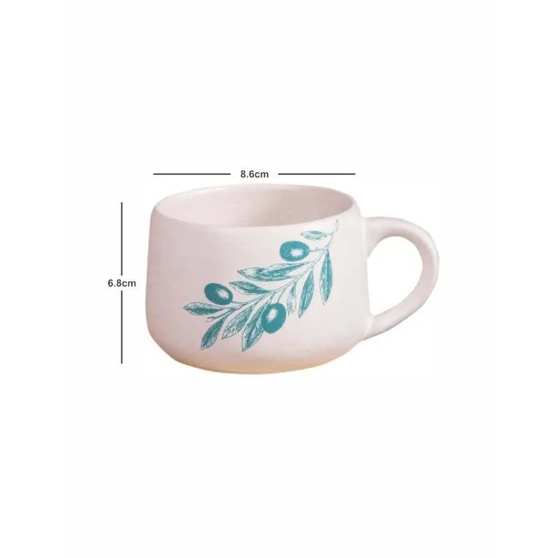 Leaf Me Pretty Mug - Set Of Two
