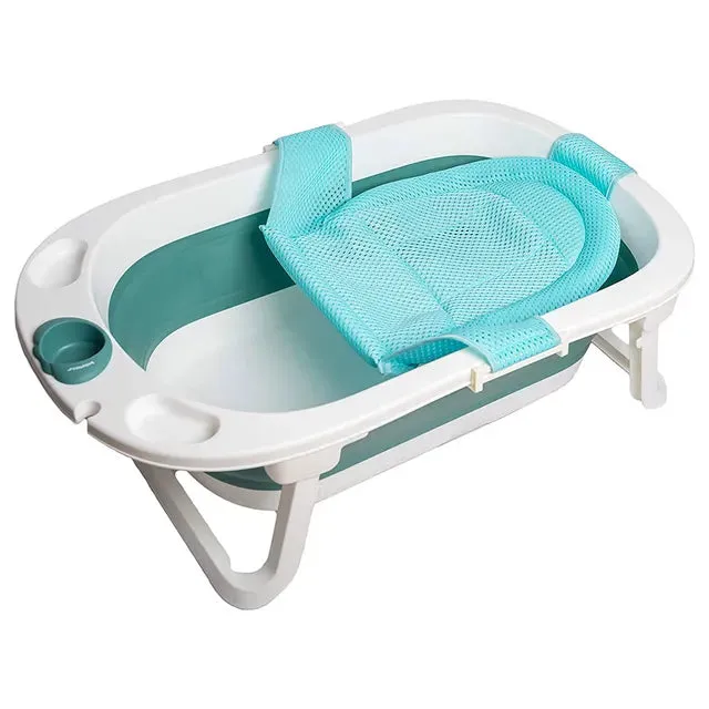 Little Angel Baby Bathtub Bath Net Booster (Blue)