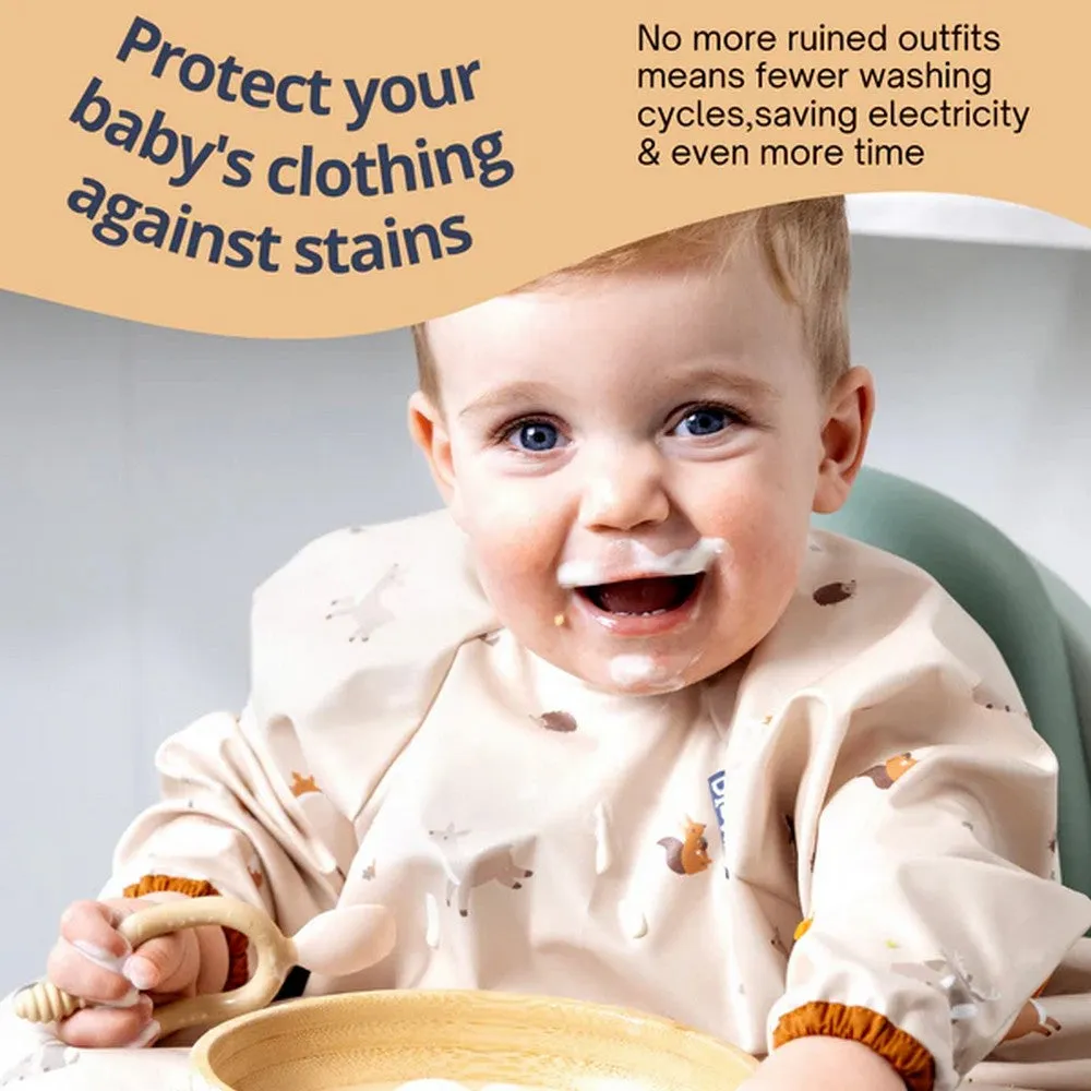 Long Sleeve Coverall Weaning Bib