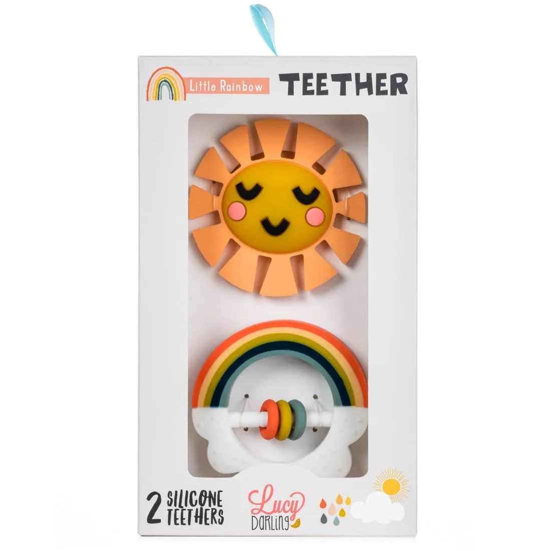 Lucy Darling Little Rainbow Teether Toy