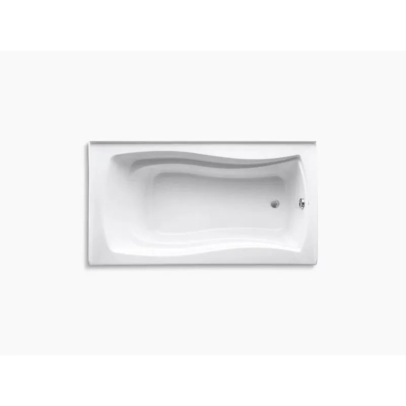 Mariposa 66" x 36" x 20" Right Drain Alcove Bathtub in White