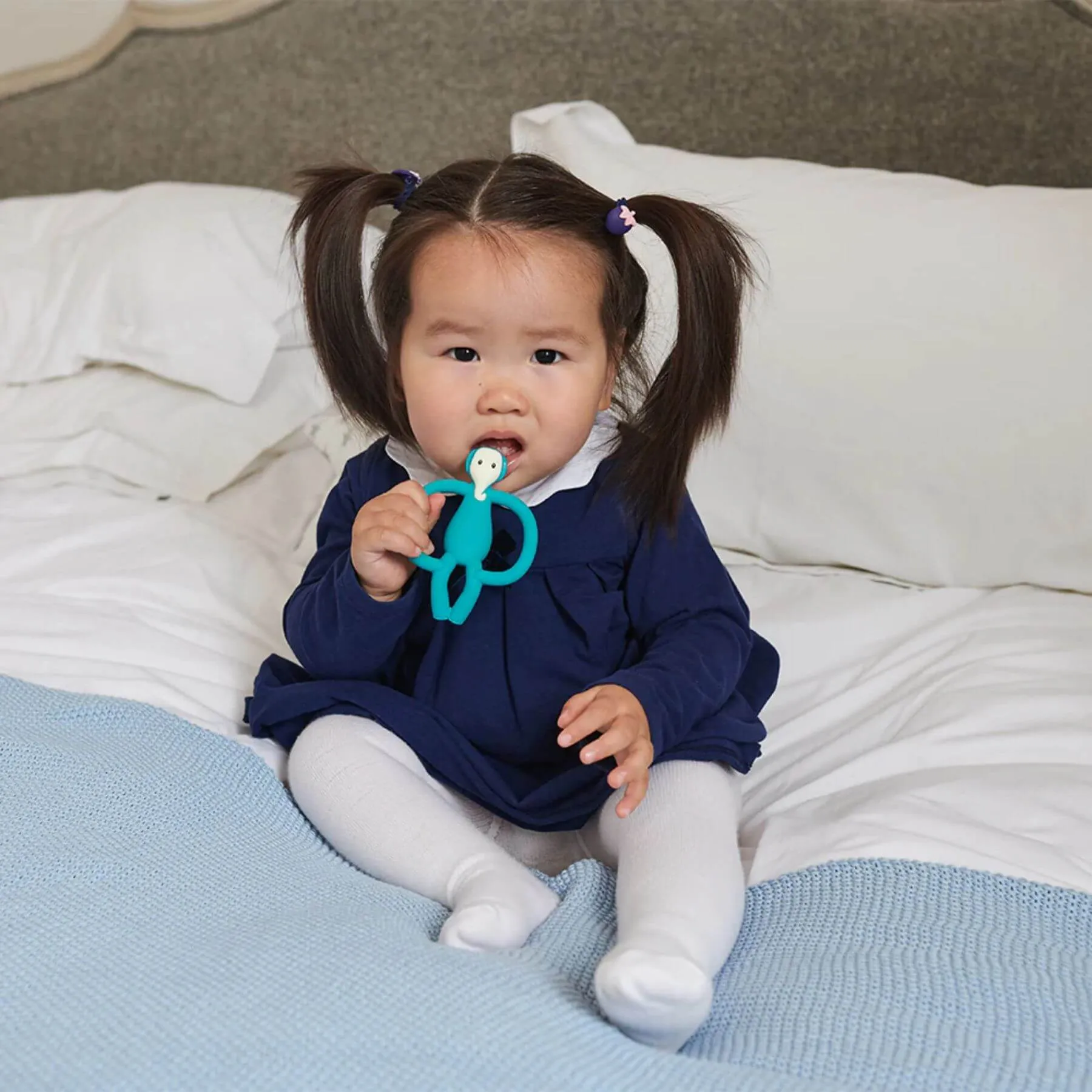 Matchstick Monkey Animal Teether (Echo Elephant)
