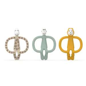 Matchstick Monkey Animal Teether Gift Set 3 Pack