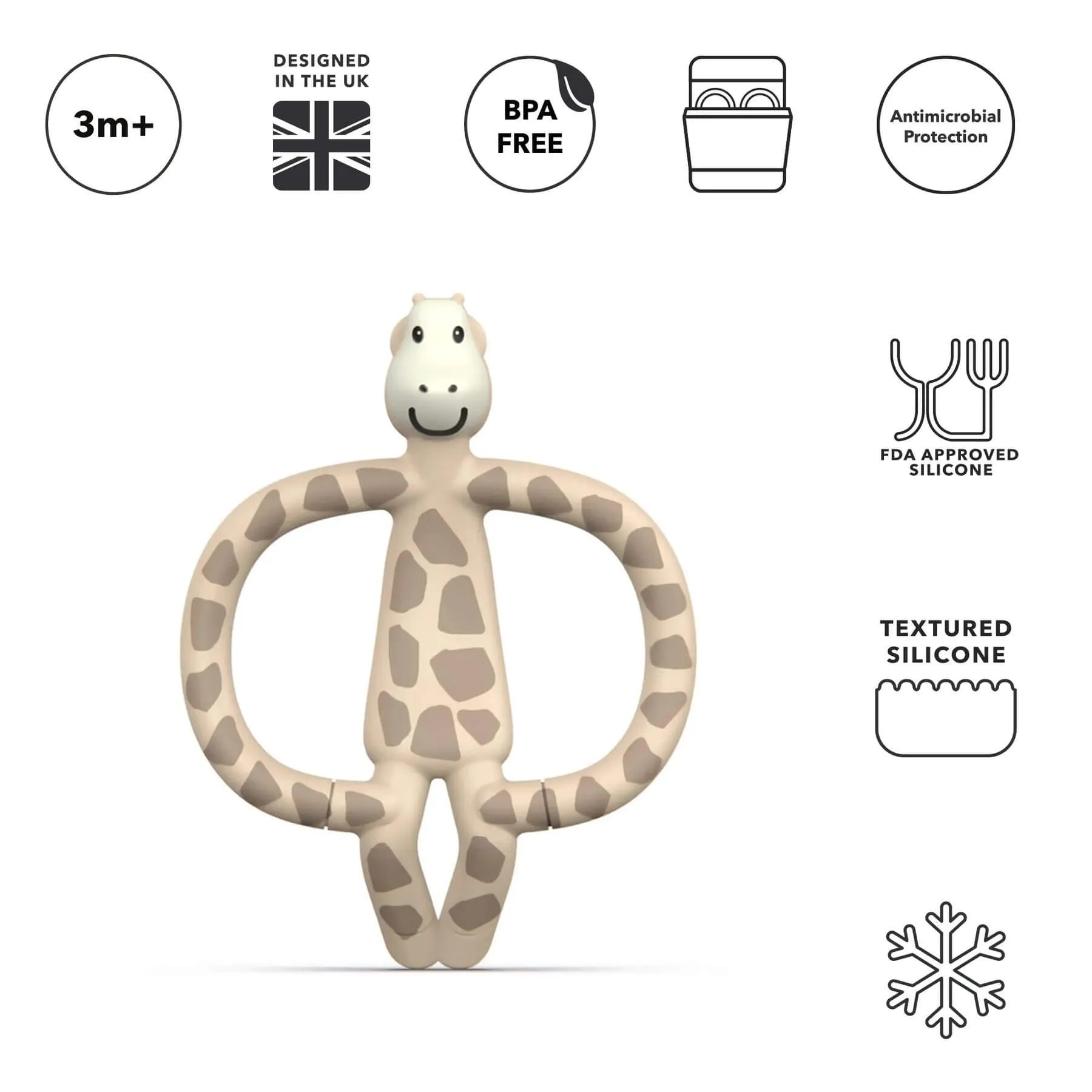 Matchstick Monkey Animal Teether (Gigi Giraffe)