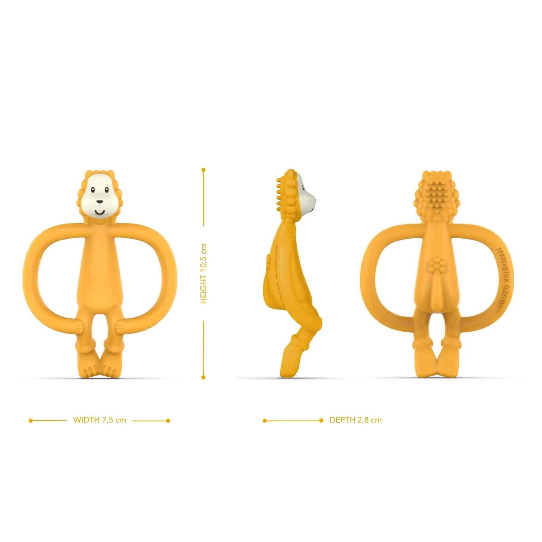Matchstick Monkey Animal Teether (Ludo Lion)
