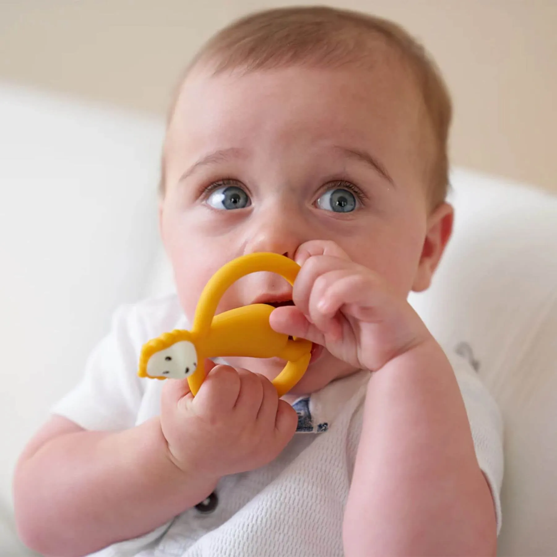 Matchstick Monkey Animal Teether (Ludo Lion)