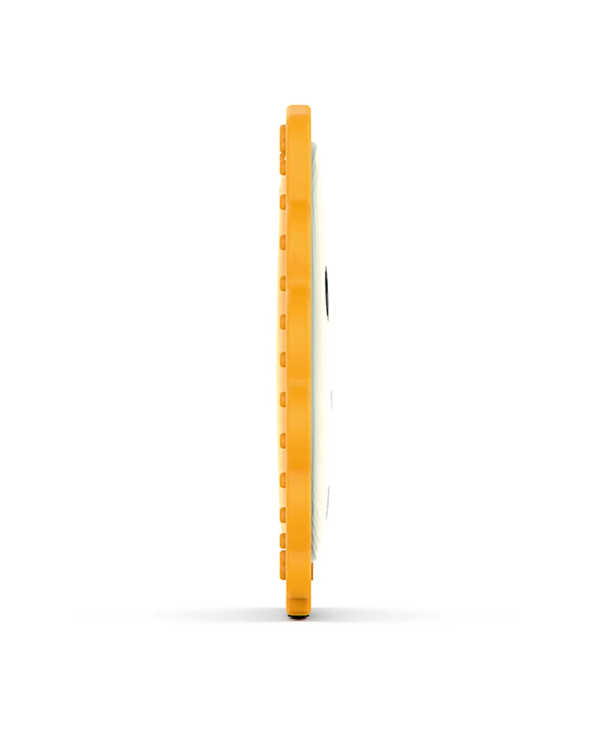 Matchstick Monkey Flat Lion Face Teether in Yellow