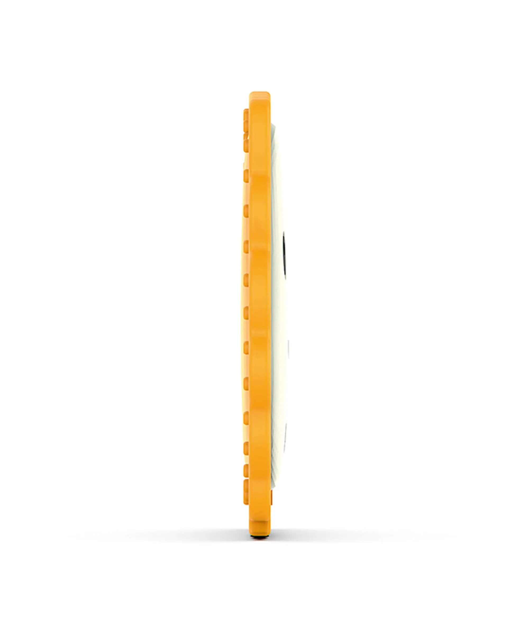 Matchstick Monkey Flat Lion Face Teether in Yellow