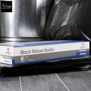 Medium Duty Black Refuse Sacks 34" x200