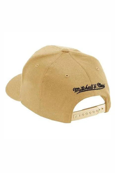 MITCHELL & NESS LA CLIPPERS 110 FLEX SNAPBACK CAP - TAN