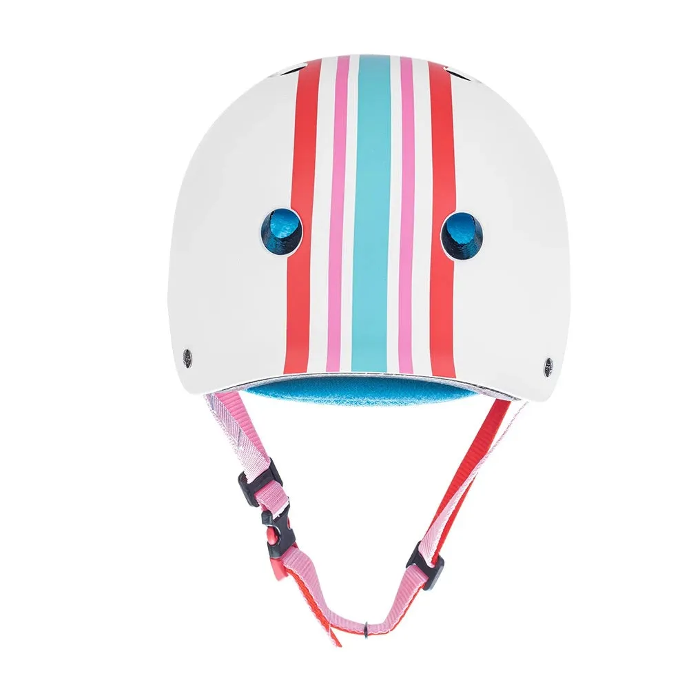 Moxi Roller Skates x Triple 8 - The Certified Helmet SS - Stripey