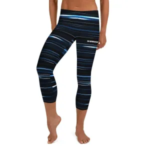 Neptune Nights ~ Capri Leggings *