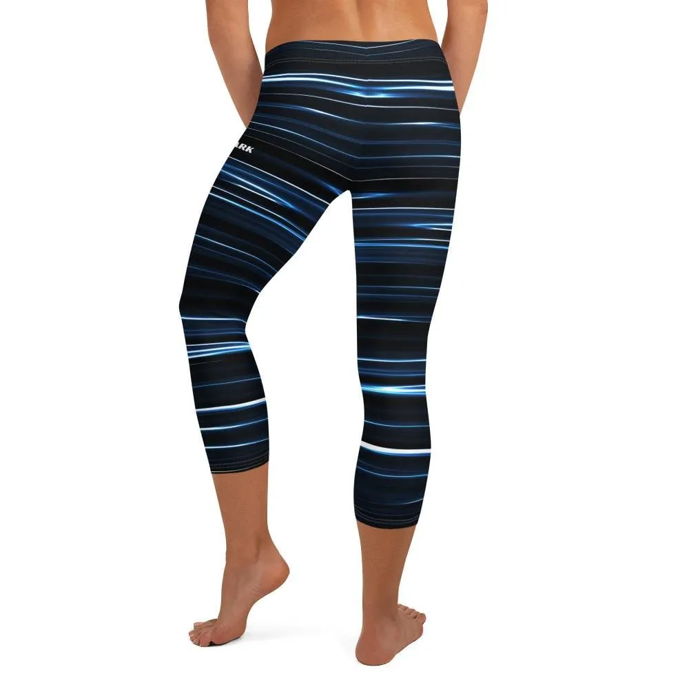 Neptune Nights ~ Capri Leggings *