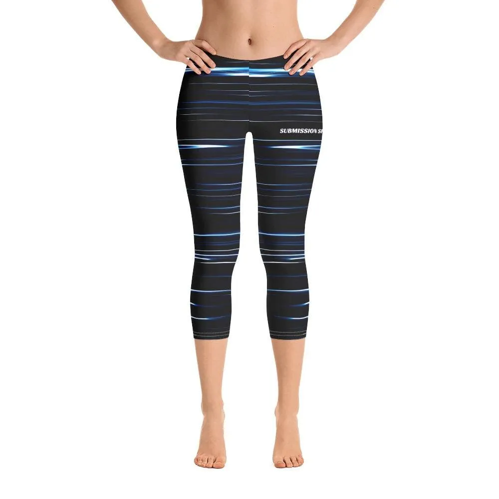 Neptune Nights ~ Capri Leggings *