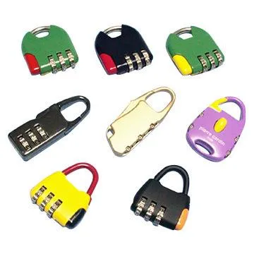 New Resettable Combination Pad Lock Set of 2 locks
