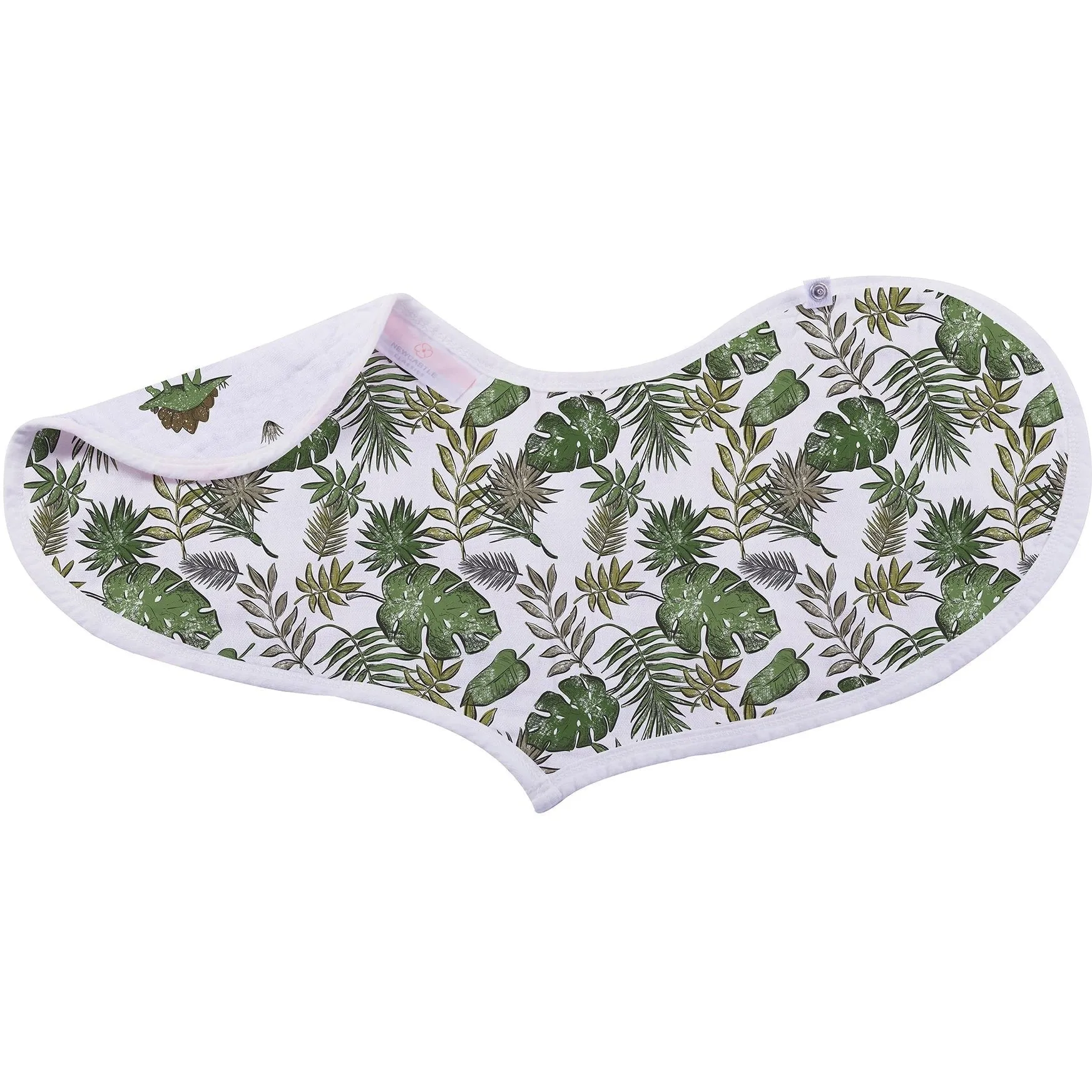 Newcastle Classics Dino Days Cotton Burp Cloth Bib 2-Pack