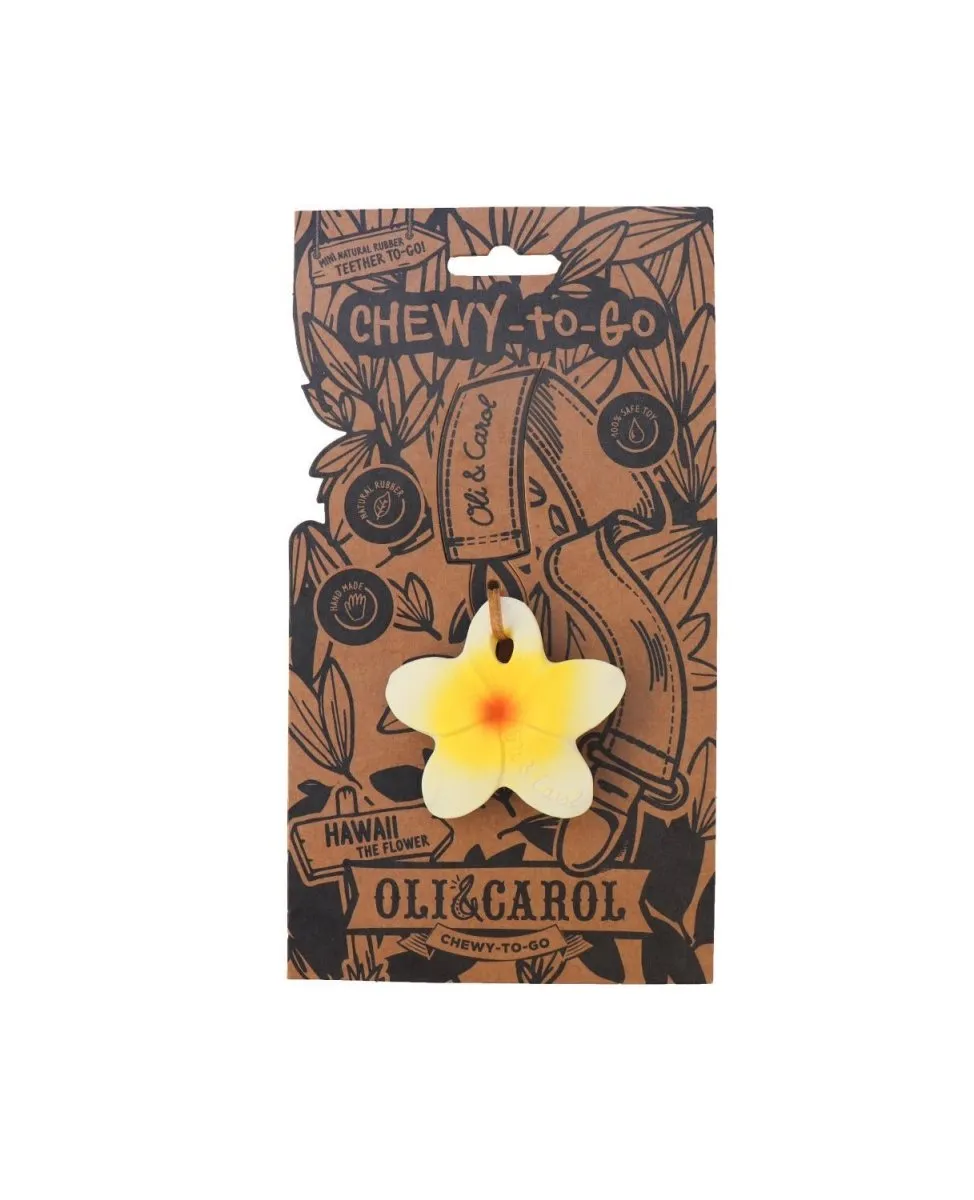 Oli & Carol Hawaii The Flower Chewy Teether