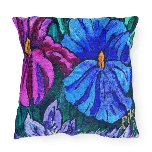 Outdoor Pillows - Purple Riot