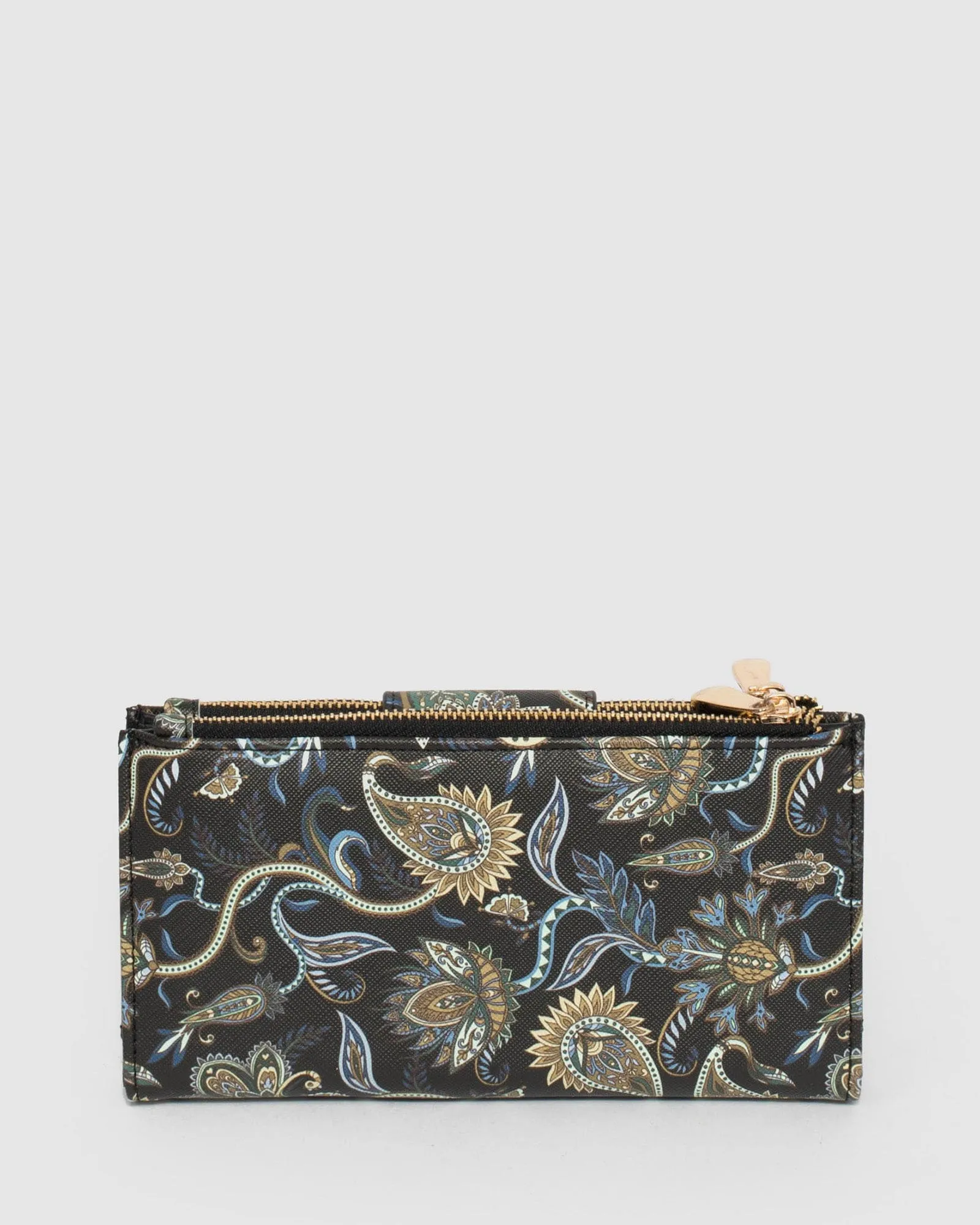Print Greta Lock Wallet