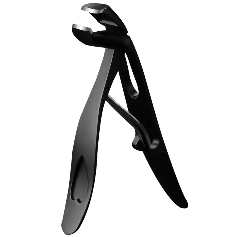 Professional Wide Jaw 45° Angled Head–Labor-Saving, Anti-Splash Thick Nail Cutter