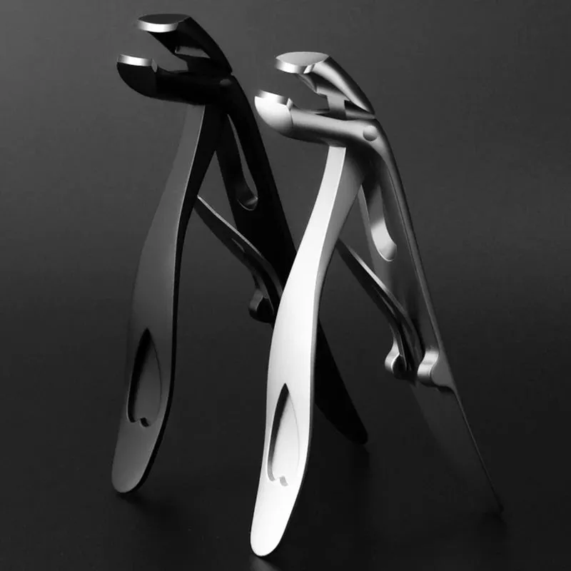 Professional Wide Jaw 45° Angled Head–Labor-Saving, Anti-Splash Thick Nail Cutter