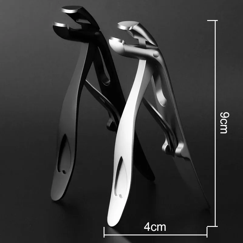 Professional Wide Jaw 45° Angled Head–Labor-Saving, Anti-Splash Thick Nail Cutter