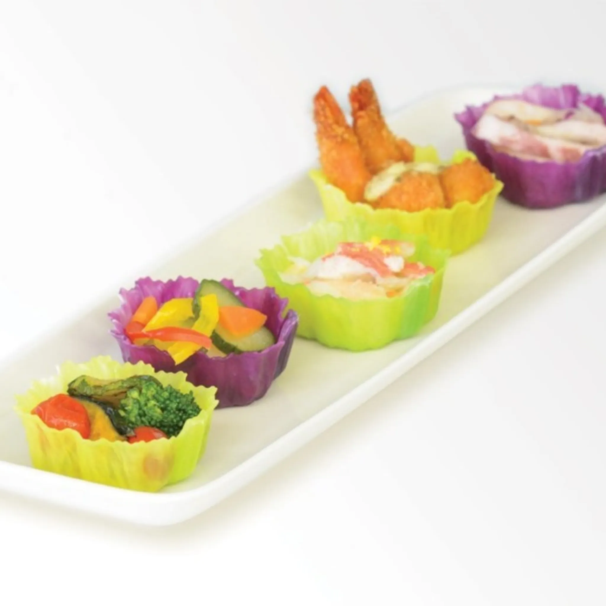 Purple Veggie Cups | Square