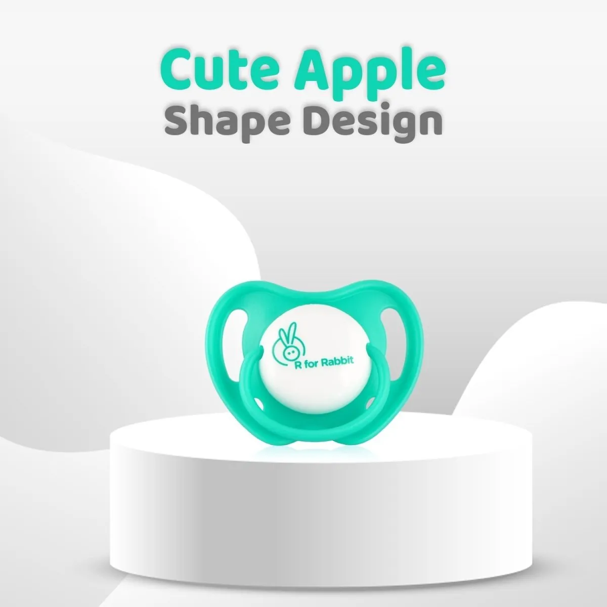 R for Rabbit Apple Size -L- Green