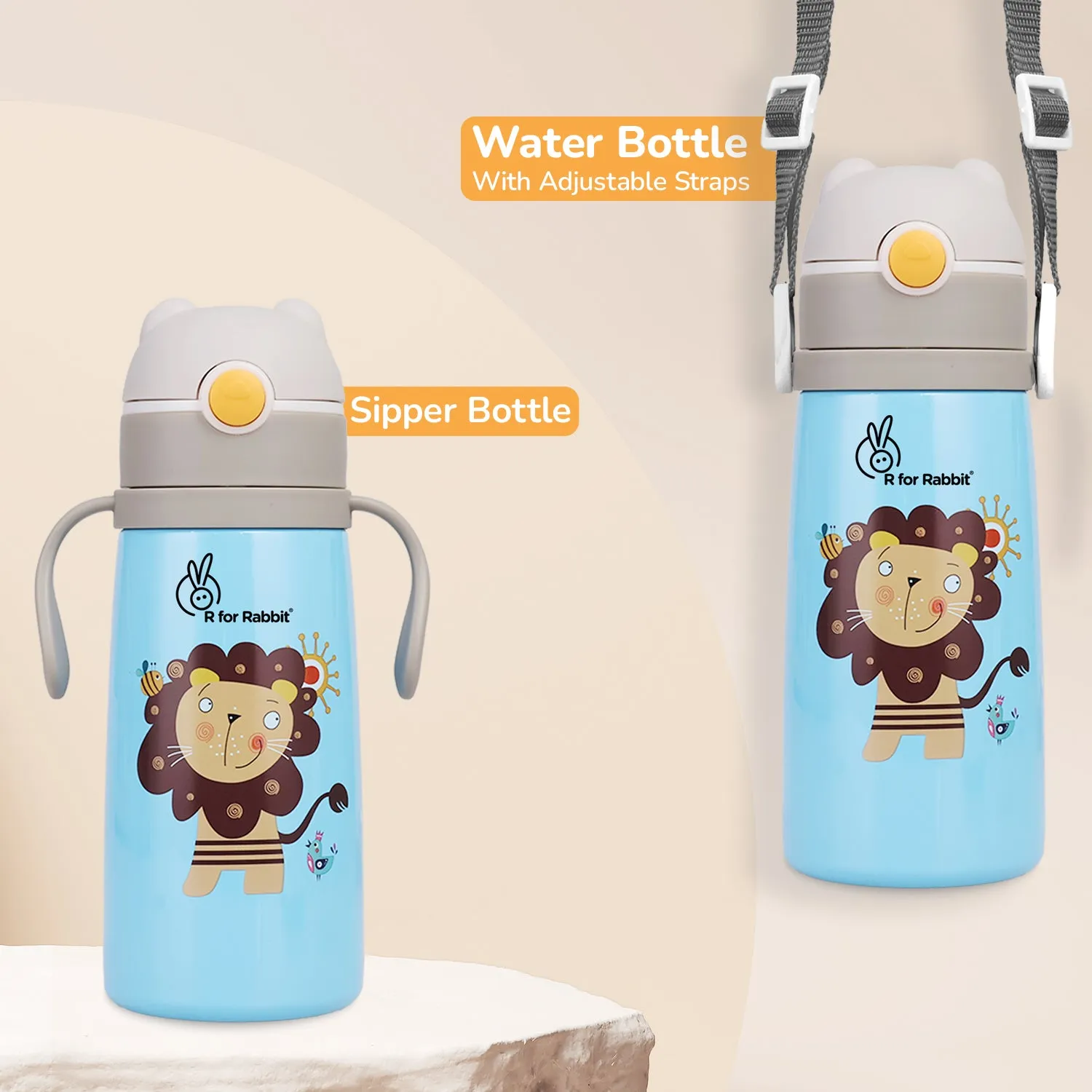 R for Rabbit Steebo Safari Stainless Steel Bottle