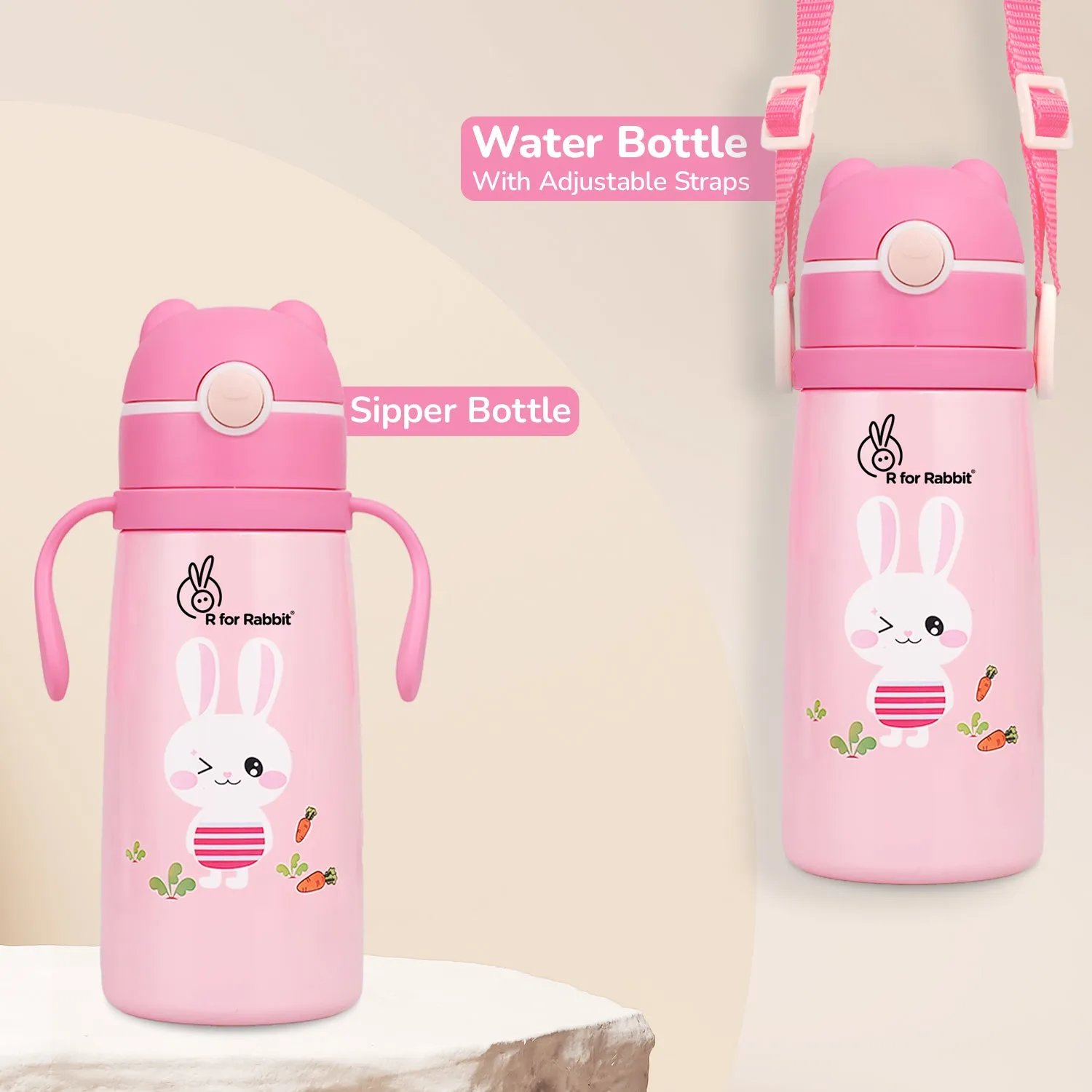 R for Rabbit Steebo Safari Stainless Steel Bottle