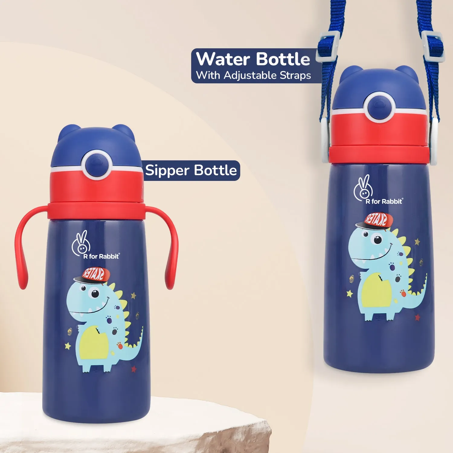 R for Rabbit Steebo Safari Stainless Steel Bottle