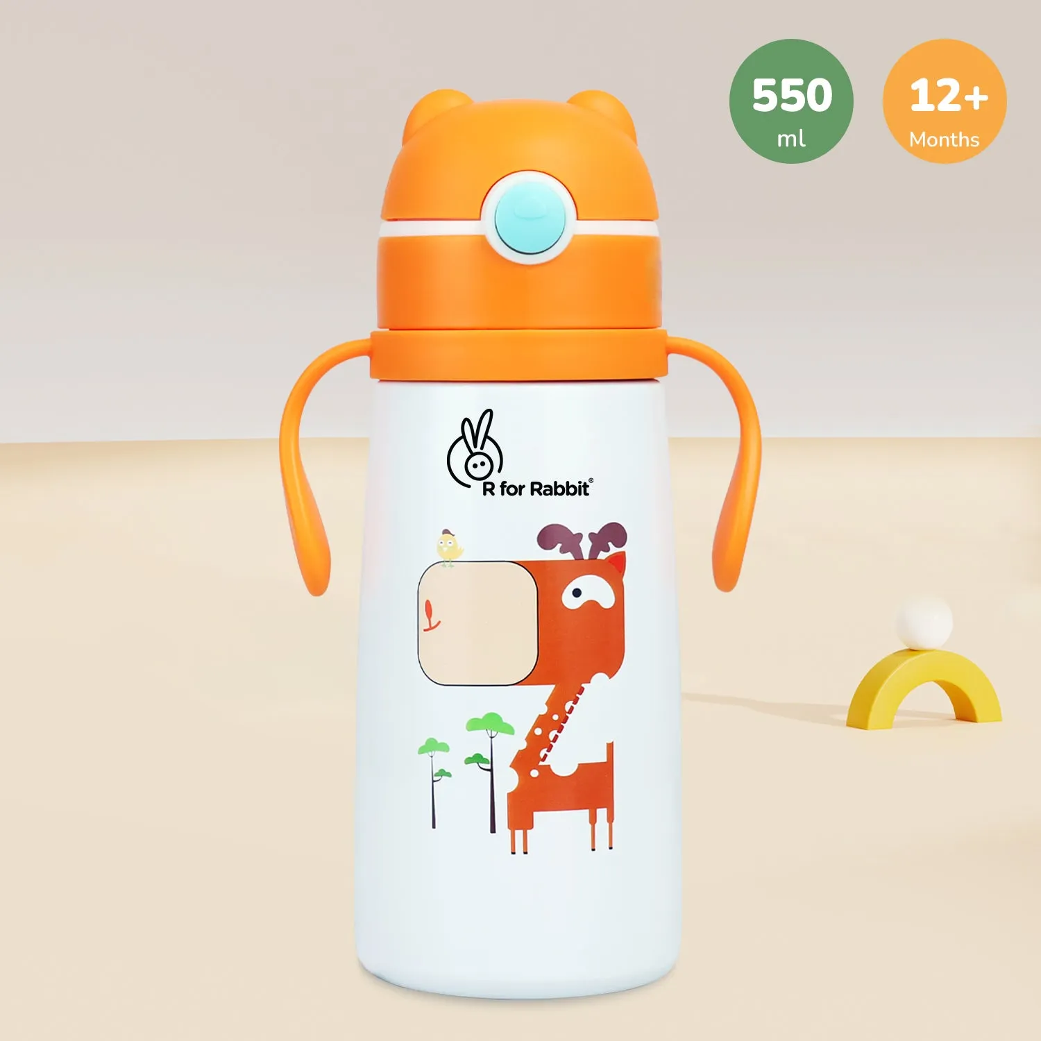 R for Rabbit Steebo Safari Stainless Steel Bottle