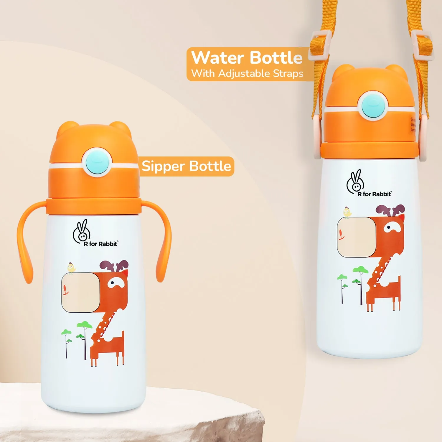 R for Rabbit Steebo Safari Stainless Steel Bottle