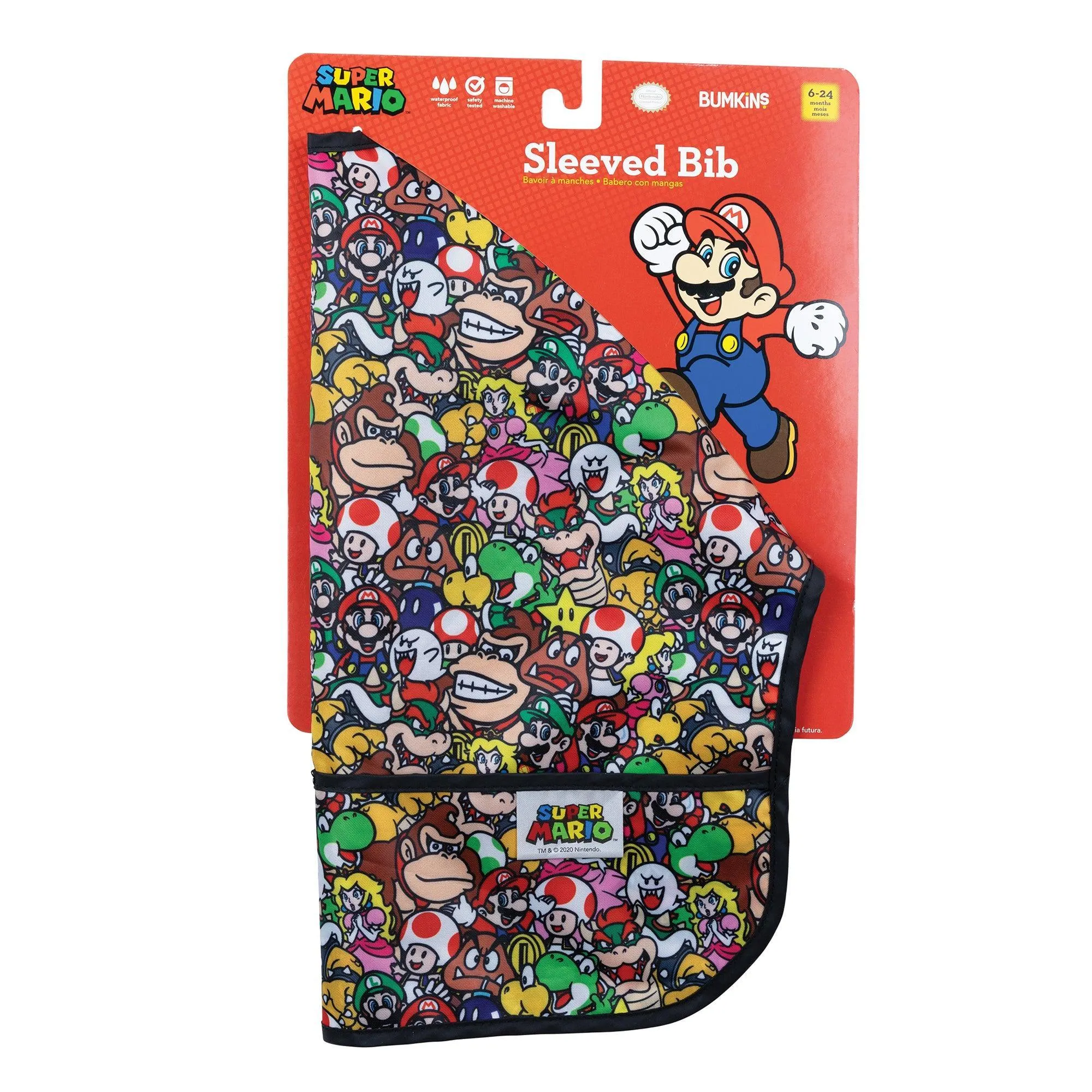 Sleeved Bib: Super Mario™ Mashup
