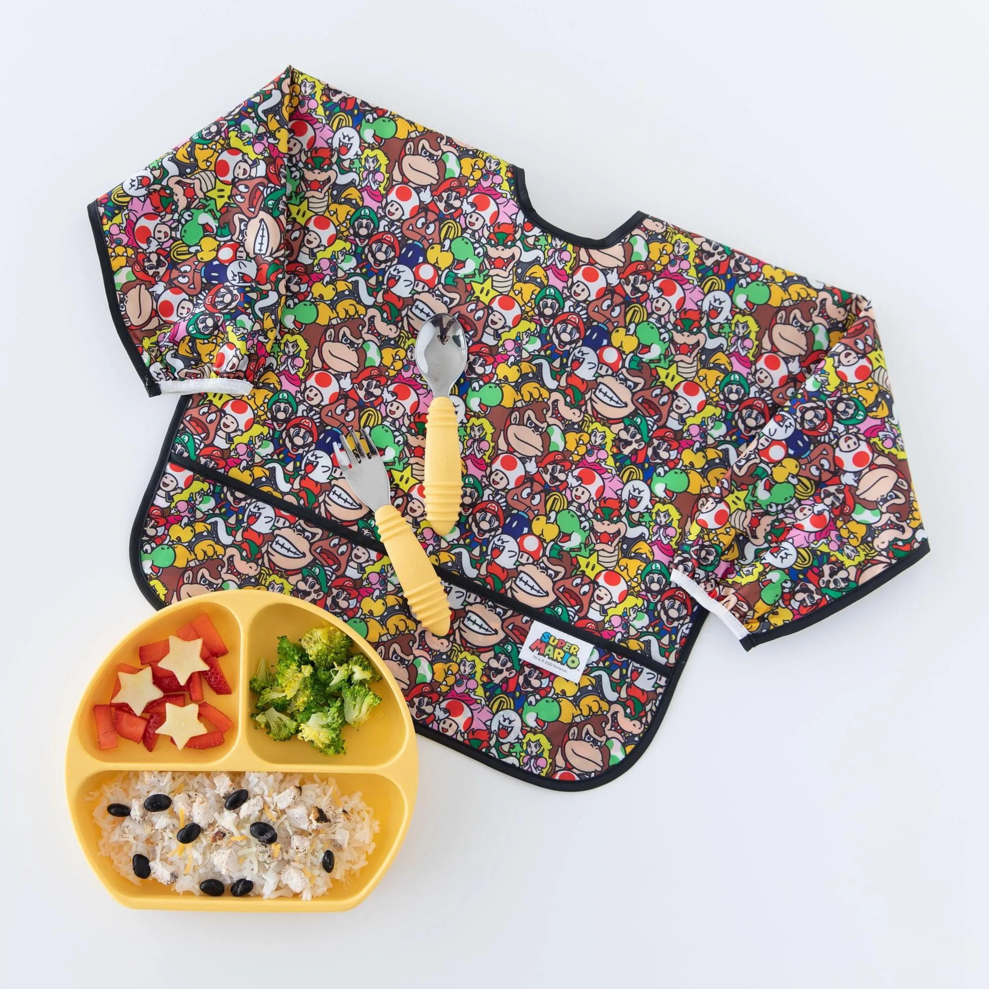 Sleeved Bib: Super Mario™ Mashup