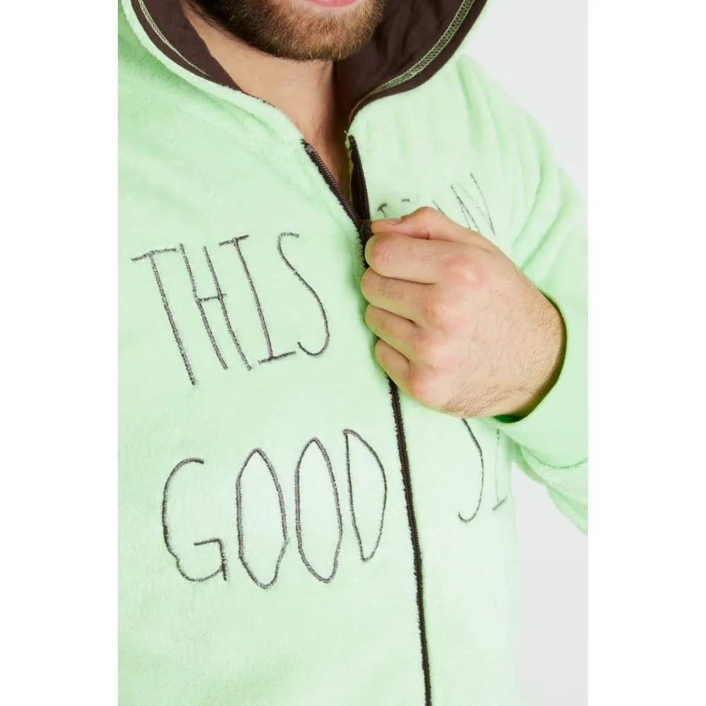 Star Wars The Mandalorian Fluffy Fleece Onesie for Men Women