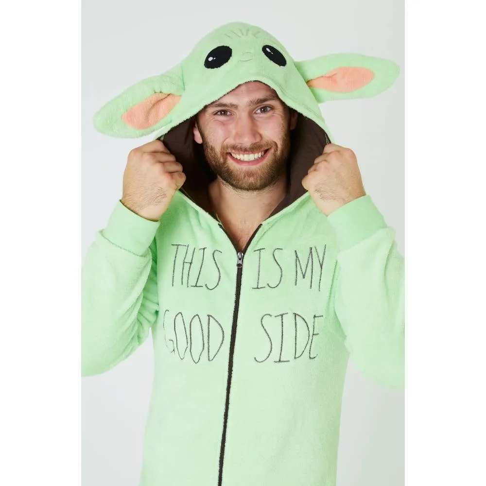 Star Wars The Mandalorian Fluffy Fleece Onesie for Men Women