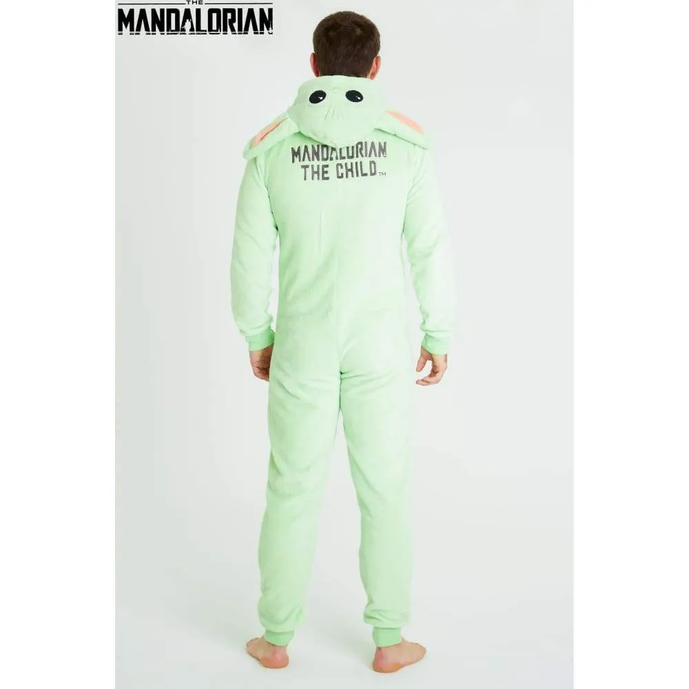 Star Wars The Mandalorian Fluffy Fleece Onesie for Men Women