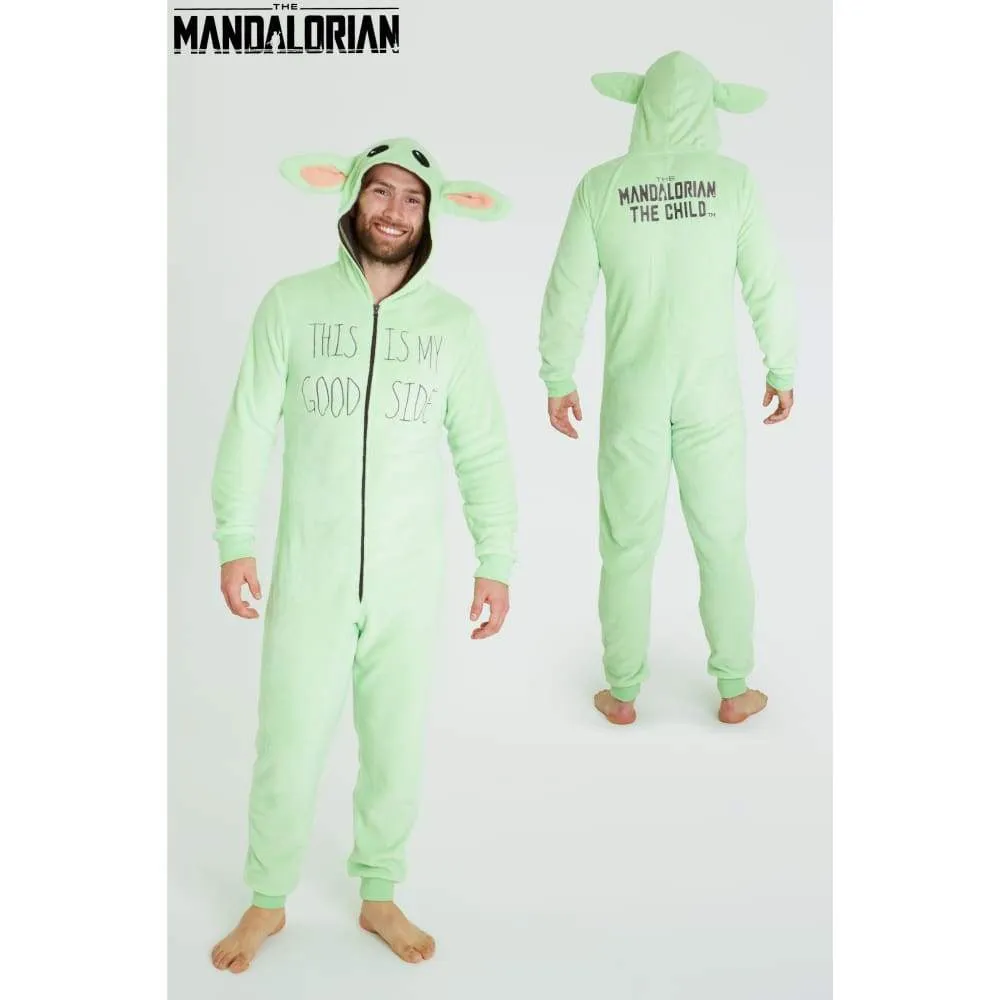 Star Wars The Mandalorian Fluffy Fleece Onesie for Men Women