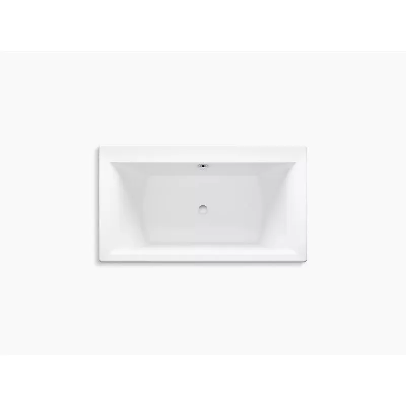 Stargaze 60.19" x 34.25" x 24.25" Freestanding Bathtub in White
