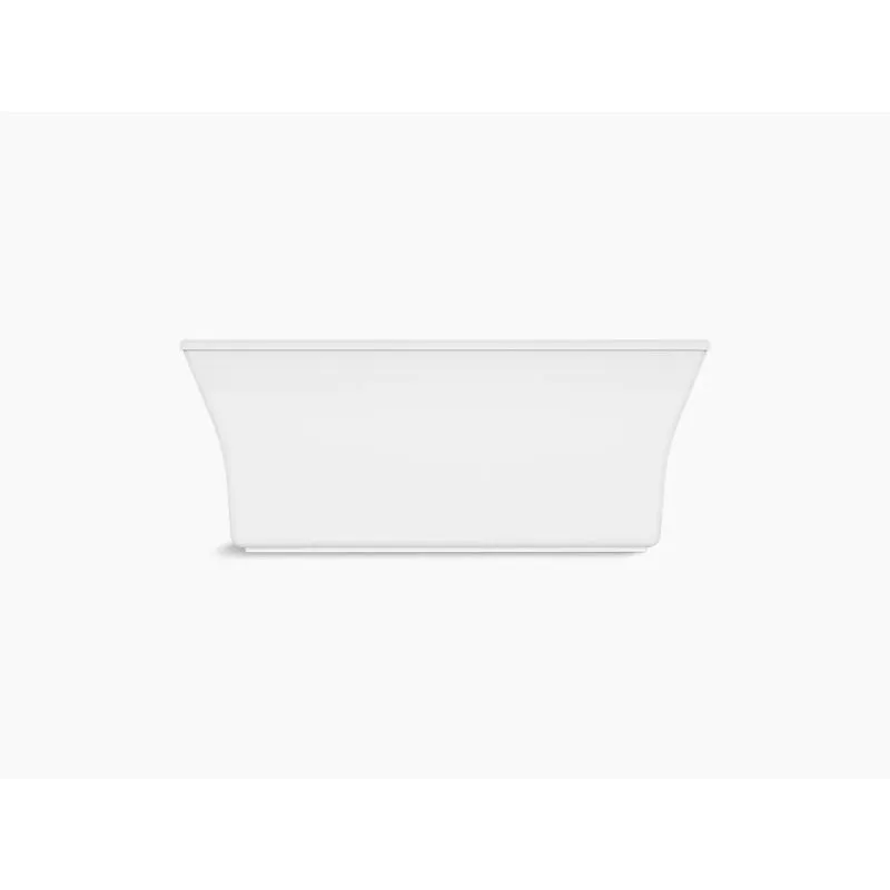 Stargaze 60.19" x 34.25" x 24.25" Freestanding Bathtub in White