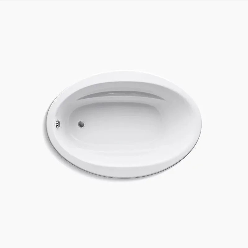 Sunward 60" x 42" x 21" Drop-In Bathtub in White