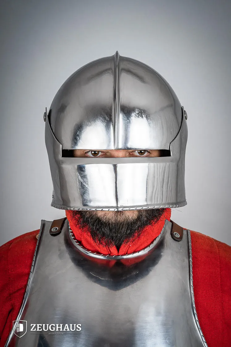 Swiss Sallet Helmet 1,6mm Polished
