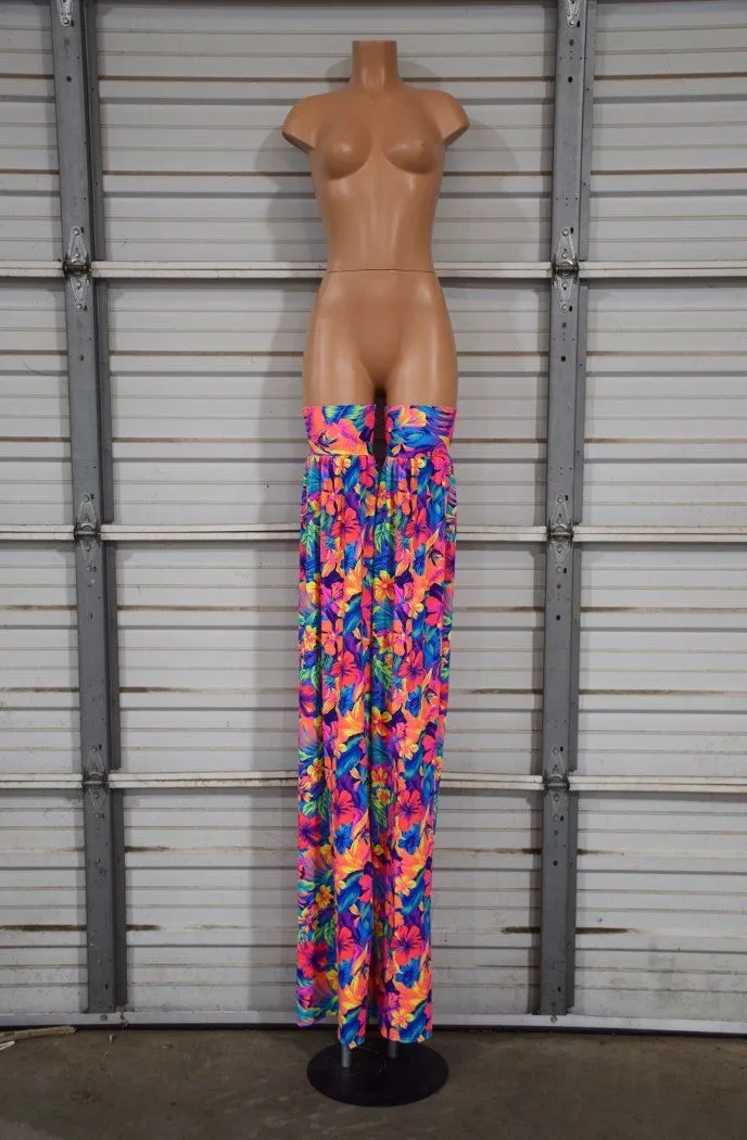 Tahitian Floral Stilt Covers