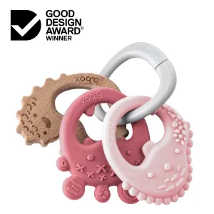 trio teether - blush